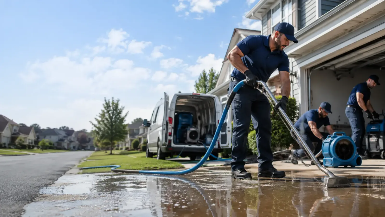 Flood Damage Restoration in Walnut, IL